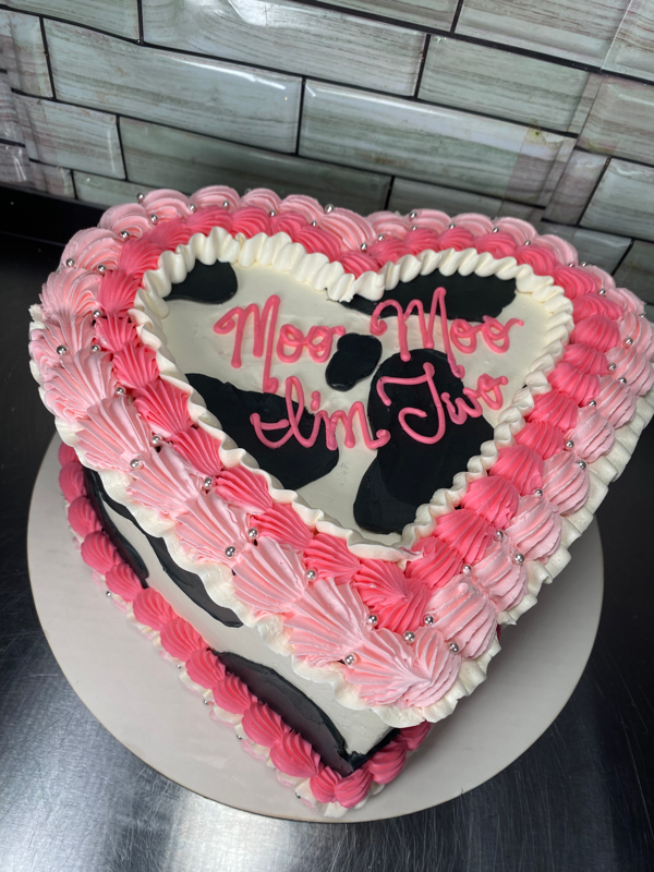 GEMS Inspiration Heart Cake