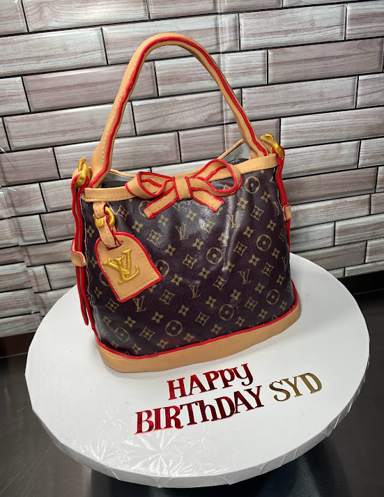 Louis Vuitton Bag Cake 