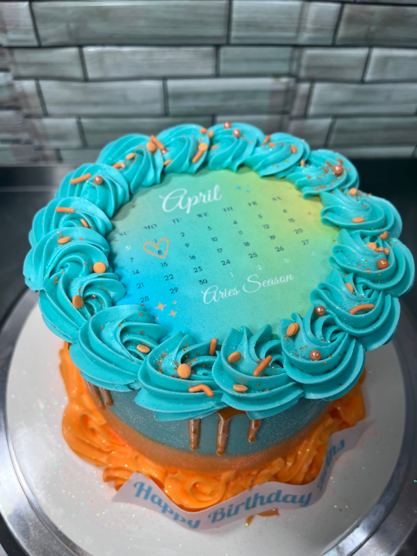 Calendar Cake Mouthful of Cakes